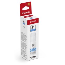 Cartouche d'encre de marque CANON GI-51C – Cyan, 7700 pages