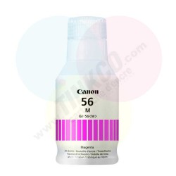 Cartouche d'encre de marque CANON GI-56M – Magenta, 135 ml