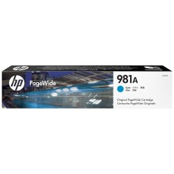 Cartouche d'encre HP 981A / J3M68A (J3M68A) cyan - Cartouche d'encre d'encre de marque HP
