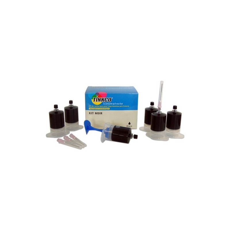 Kit de recharge d'encre pour cartouche noire