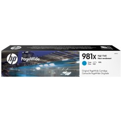 Cartouche HP 981X / L0R09A (L0R09A) cyan - cartouche d'encre de marque HP