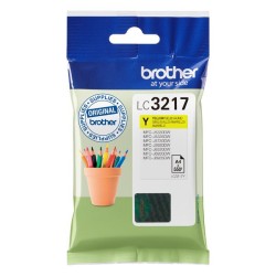 Cartouche d'encre de marque BROTHER LC3217Y – Jaune, 550