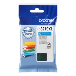 Cartouche d'encre de marque BROTHER LC3219XLC – Cyan, 1500