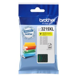 Cartouche d'encre de marque BROTHER LC3219XLY – Jaune, 1500