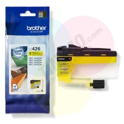 Cartouche d'encre de marque BROTHER LC426Y – Jaune, 1500