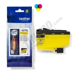 Cartouche d'encre de marque BROTHER LC427XLY – Jaune, 5000