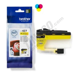 Cartouche d'encre de marque BROTHER LC427Y – Jaune, 1500