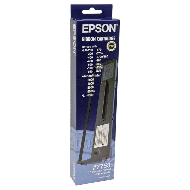 Ruban matriciel de marque Epson C13S015021 / C13S015633 noir