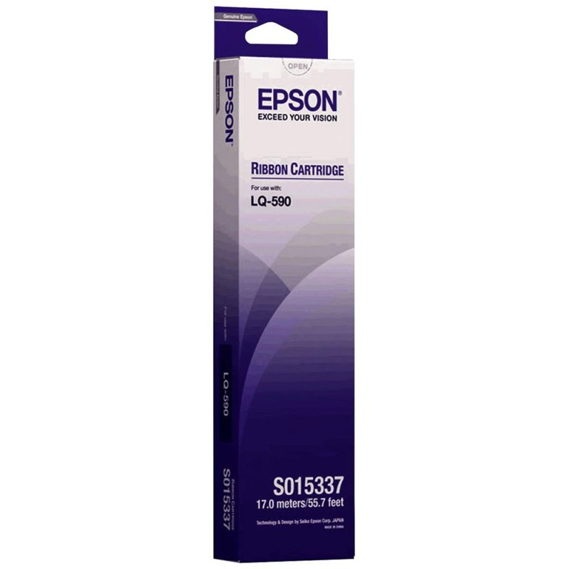 C13S015337 - Ruban matriciel de marque Epson pour LQ-590