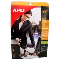 Papier Photo Mat 120g : boîte de 50 feuilles A4 21x29,7