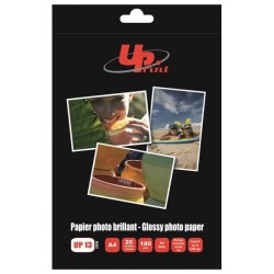 Papier Photo Mat de Marque UPrint 180g UP13 : boîte de 20 feuilles A4 21x29,7