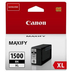 Cartouche CANON PGI-1500XL BK (PGI1500XLBK) noir - cartouche d'encre de marque CANON