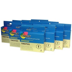 LOT de 12 cartouches génériques de qualité Tinkco noir & couleur TINEP105/106/107/108