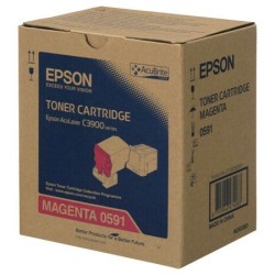 Cartouche Toner Epson C3900 (C13S050591) magenta originale (6000 pages)