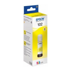 Bouteille EPSON 102 / C13T03R440 (T03R4) jaune - Bouteille d'encre de marque EPSON