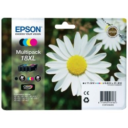 Epson T1816 - Multipack de 4 cartouches de marque Epson série 18XL Pâquerette