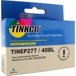 Cartouche Compatible EPSON 408L (C13T09K24010) cyan - cartouche d'encre compatible EPSON Lunette
