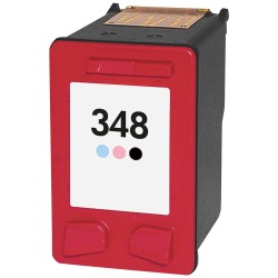 Cartouche Compatible HP 348 (C9369EE) photo / noir - cartouche d'encre compatible HP