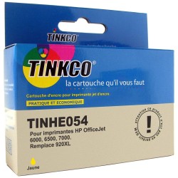 Cartouche d'encre compatible HP 920XL (CD974AE) jaune - cartouche d'encre compatible HP