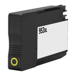 Cartouche Compatible HP 953XL (F6U18AE) jaune - cartouche d'encre compatible HP