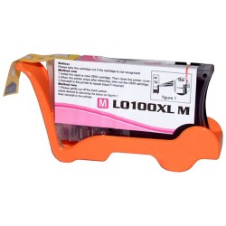 Cartouche Compatible LEXMARK 100XL (14N1070E) magenta - cartouche d'encre compatible LEXMARK