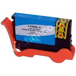 Cartouche d'encre Compatible LEXMARK 150XL (14N1615E) cyan