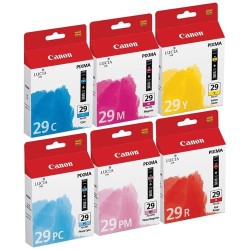 Prix Bradé Multipack Canon PGI-29 - Pack de 6 cartouches dencre de marque Canon 4873B005