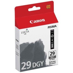 Cartouche CANON PGI-29 DGY (4870B001) gris foncé - cartouche d'encre de marque CANON