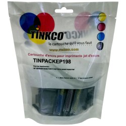 Cartouche encre Epson 27XL - Lot de 4 cartouches compatibles. Remplace la série Epson Réveil