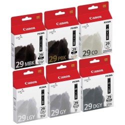 Multipack Canon PGI-29 - Pack de 6 cartouches dencre de marque Canon 4868B018