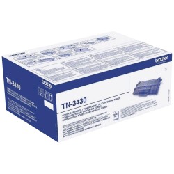 Cartouche Toner Brother TN3430 noir originale (3000 pages)