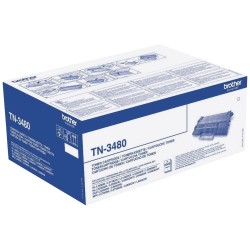 Cartouche Toner Brother TN3480 noir originale (8000 pages)