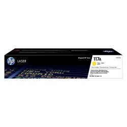 Cartouche Toner HP 117A (W2072A) jaune originale (700 pages)