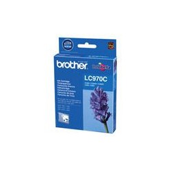 Cartouche d'encre de marque BROTHER LC970C – Cyan, 300 pages