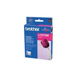 Cartouche d'encre de marque BROTHER LC970M – Magenta, 300