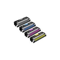 LOT de 4 toners génériques équivalents aux modèles Konica Minolta A0V301H/A0V30HH/A0V30CH/A0V306H