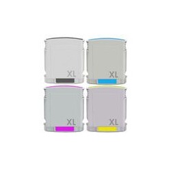 LOT de 4 cartouches génériques équivalentes aux modèles HP n°88XL BK/C/M/Y